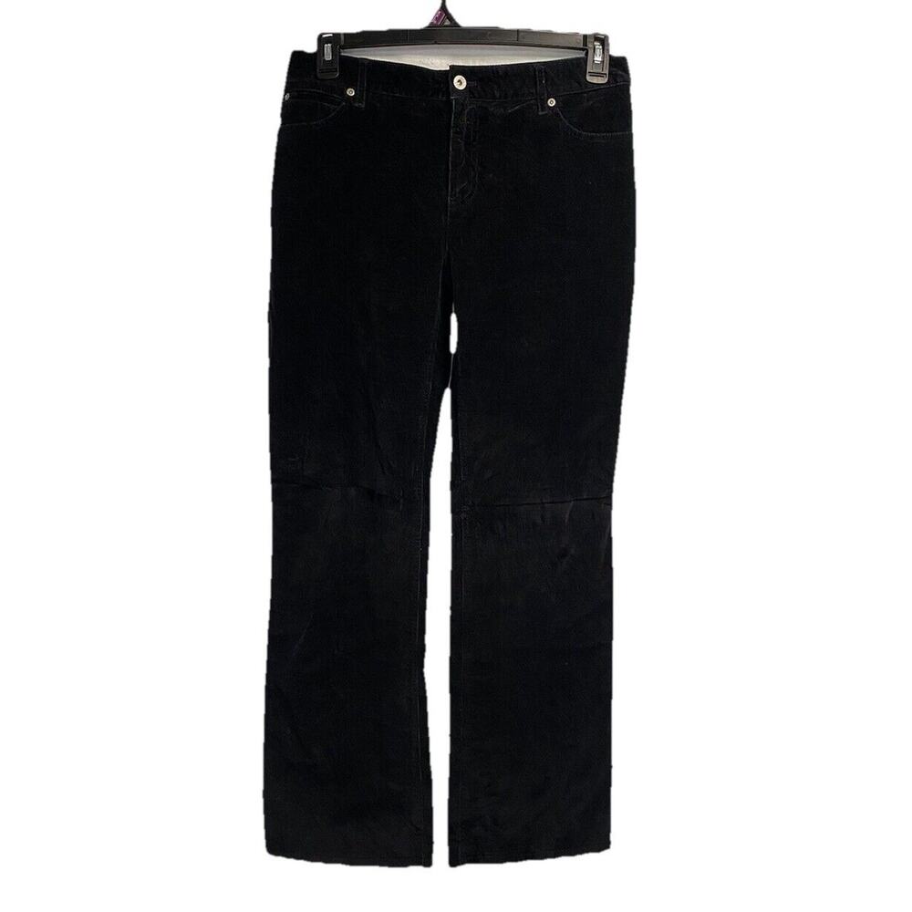 J. Jill Corduroy Pants Women’s 10 Black Stretch Bootcut 33x31.50 Mid Rise Cotton